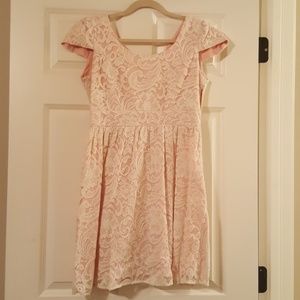 Baby doll lace dress